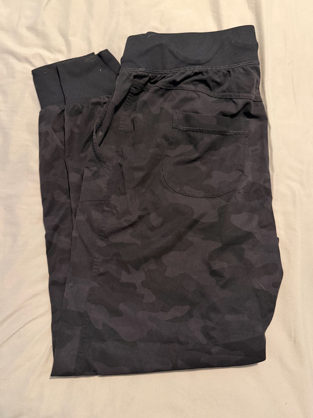 Women’s Black Camo Jogger Pants